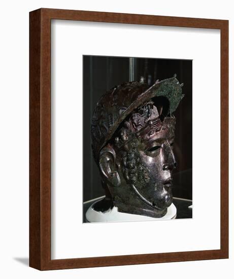 Cavalry sports helmet, Roman Britain, late 1st or early 2nd century-Unknown-Framed Giclee Print