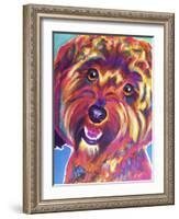 Cavapoo - Daisy-Dawgart-Framed Giclee Print