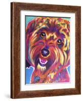 Cavapoo - Daisy-Dawgart-Framed Giclee Print
