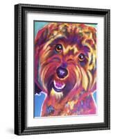 Cavapoo - Daisy-Dawgart-Framed Giclee Print