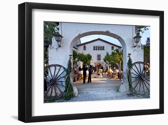 Cavas Bohigas Winery, Odena, Province of Barcelona, Catalonia, Spain-null-Framed Art Print