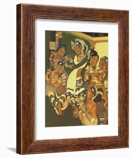 Cave 1 at Ajanta, India-null-Framed Giclee Print