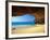 Cave at French Bay, San Salvador Island, Bahamas-Greg Johnston-Framed Photographic Print