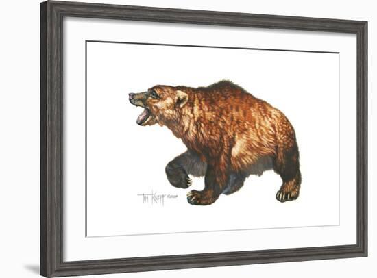 Cave Bear-Tim Knepp-Framed Giclee Print