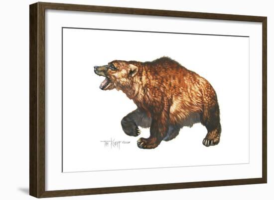 Cave Bear-Tim Knepp-Framed Giclee Print