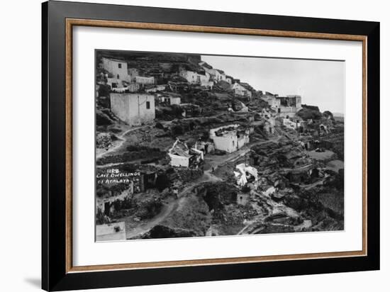 Cave Dwellings of Atalaya, Gran Canaria, Canary Islands, Spain, 20th Century-null-Framed Giclee Print