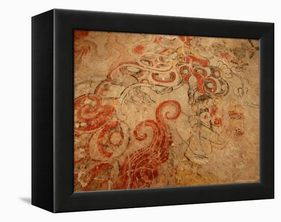 Cave Mouth of the Underworld, Entrance to Flower Mountain, Maya, San Bartolo, Guatemala-Kenneth Garrett-Framed Premier Image Canvas