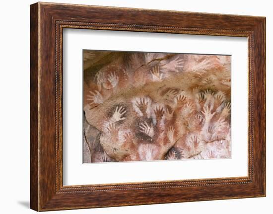 Cave of Hands in Patagonia, Argentina-Paul Souders-Framed Premium Photographic Print