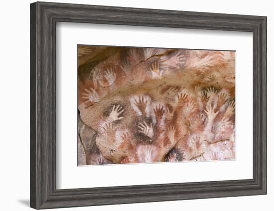 Cave of Hands in Patagonia, Argentina-Paul Souders-Framed Photographic Print