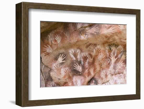 Cave of Hands in Patagonia, Argentina-Paul Souders-Framed Photographic Print