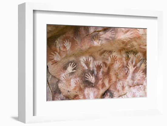 Cave of Hands in Patagonia, Argentina-Paul Souders-Framed Photographic Print