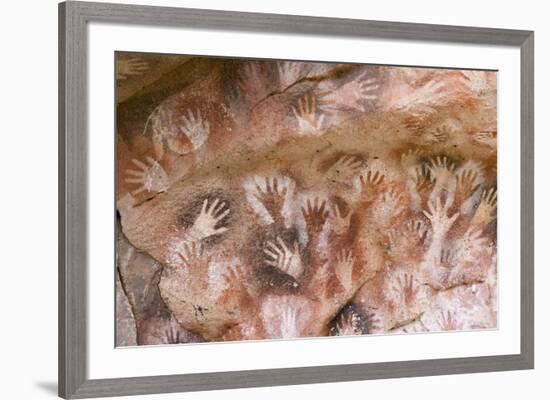 Cave of Hands in Patagonia, Argentina-Paul Souders-Framed Photographic Print