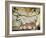 Cave of Lascaux, Great Hall, Left Wall: Second Bull, Below: Kneeling Red Cow, C. 17,000 BC-null-Framed Giclee Print