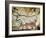 Cave of Lascaux, Great Hall, Left Wall: Second Bull, Below: Kneeling Red Cow, C. 17,000 BC-null-Framed Giclee Print
