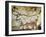 Cave of Lascaux, Great Hall, Left Wall: Second Bull, Below: Kneeling Red Cow, C. 17,000 BC-null-Framed Giclee Print