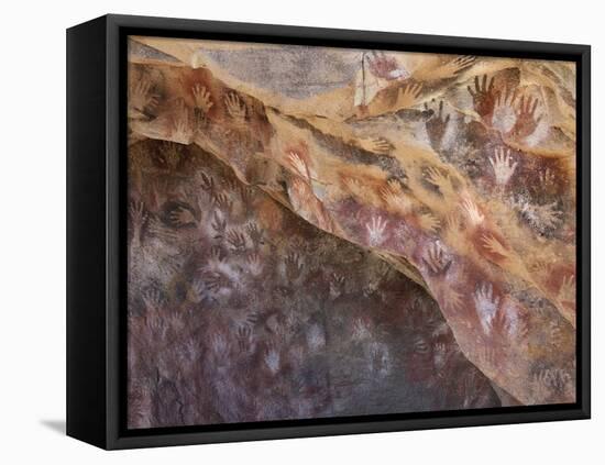 Cave of the Hands, Argentina-Javier Trueba-Framed Premier Image Canvas