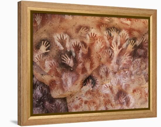 Cave of the Hands, Argentina-Javier Trueba-Framed Premier Image Canvas