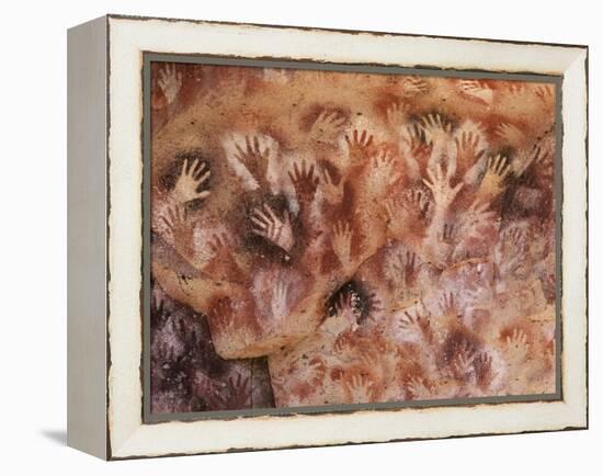 Cave of the Hands, Argentina-Javier Trueba-Framed Premier Image Canvas