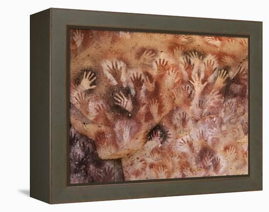 Cave of the Hands, Argentina-Javier Trueba-Framed Premier Image Canvas