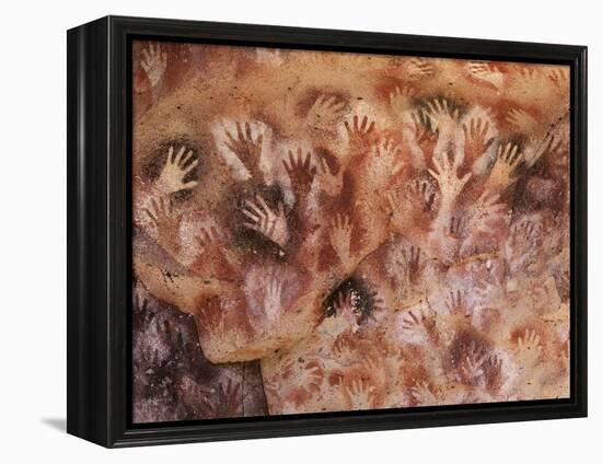 Cave of the Hands, Argentina-Javier Trueba-Framed Premier Image Canvas