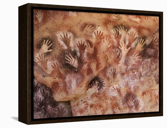 Cave of the Hands, Argentina-Javier Trueba-Framed Premier Image Canvas