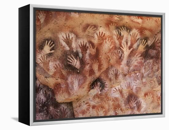 Cave of the Hands, Argentina-Javier Trueba-Framed Premier Image Canvas