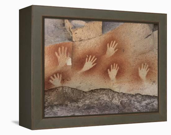 Cave of the Hands, Argentina-Javier Trueba-Framed Premier Image Canvas