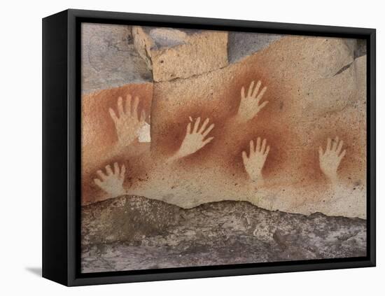 Cave of the Hands, Argentina-Javier Trueba-Framed Premier Image Canvas