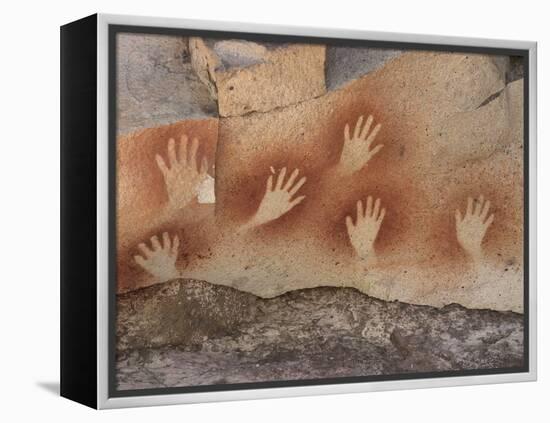 Cave of the Hands, Argentina-Javier Trueba-Framed Premier Image Canvas