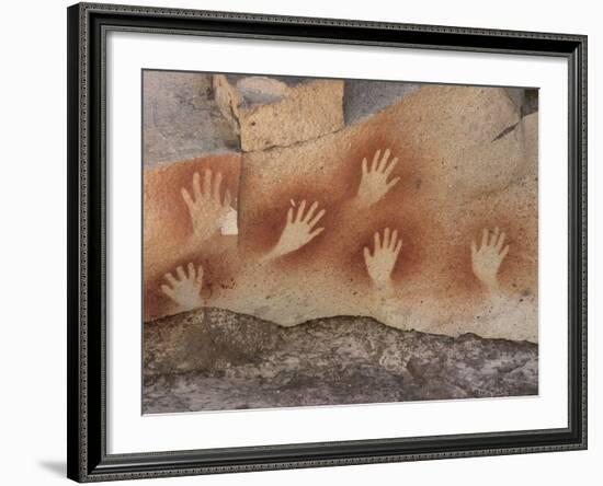 Cave of the Hands, Argentina-Javier Trueba-Framed Photographic Print