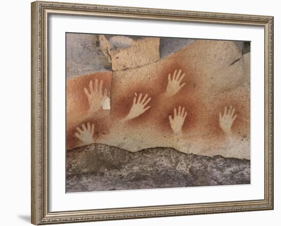 Cave of the Hands, Argentina-Javier Trueba-Framed Photographic Print