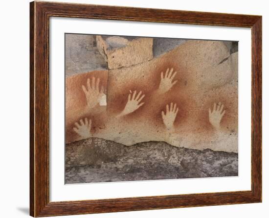 Cave of the Hands, Argentina-Javier Trueba-Framed Photographic Print