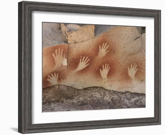 Cave of the Hands, Argentina-Javier Trueba-Framed Photographic Print