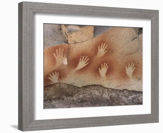 Cave of the Hands, Argentina-Javier Trueba-Framed Photographic Print