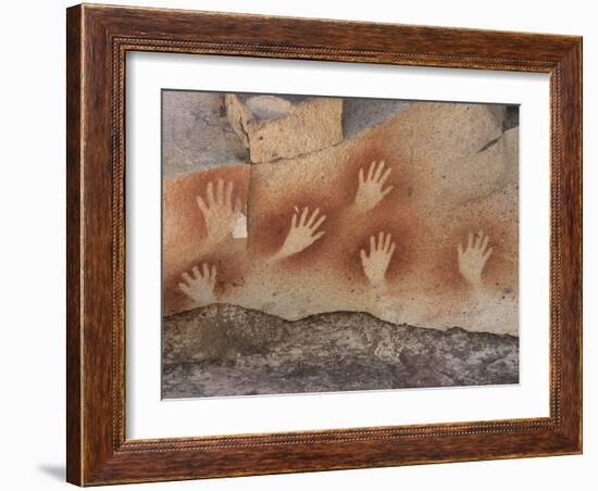 Cave of the Hands, Argentina-Javier Trueba-Framed Photographic Print