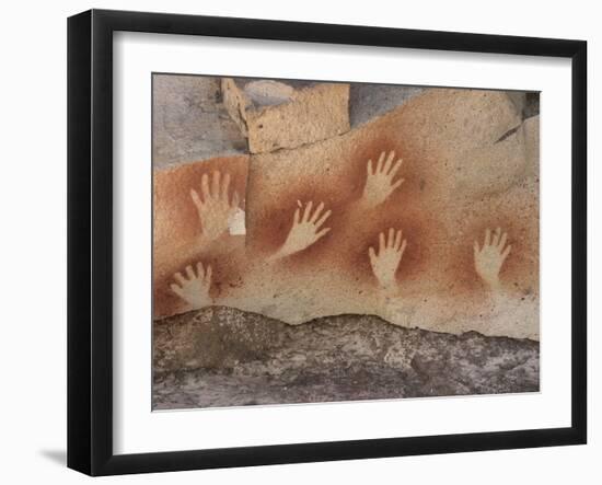 Cave of the Hands, Argentina-Javier Trueba-Framed Photographic Print