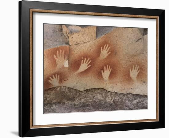 Cave of the Hands, Argentina-Javier Trueba-Framed Photographic Print