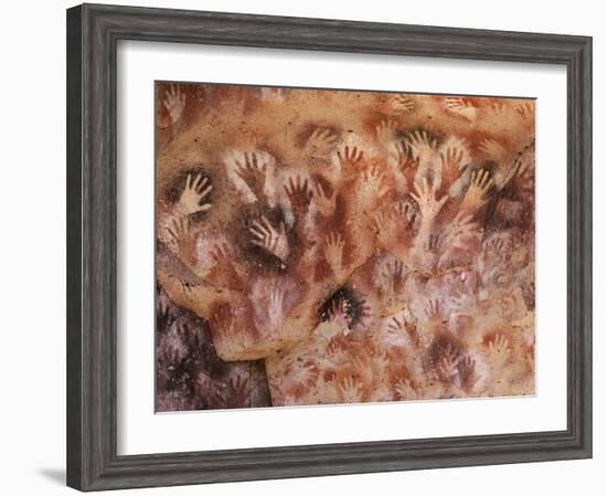 Cave of the Hands, Argentina-Javier Trueba-Framed Photographic Print