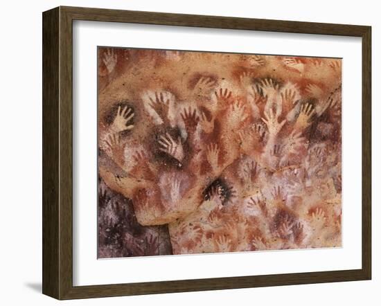 Cave of the Hands, Argentina-Javier Trueba-Framed Photographic Print