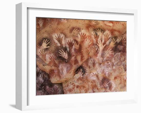 Cave of the Hands, Argentina-Javier Trueba-Framed Photographic Print