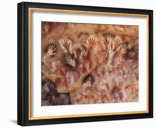 Cave of the Hands, Argentina-Javier Trueba-Framed Photographic Print