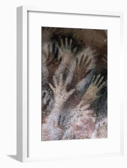 Cave of the Hands-null-Framed Art Print