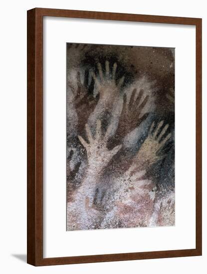 Cave of the Hands-null-Framed Art Print