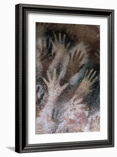 Cave of the Hands-null-Framed Art Print