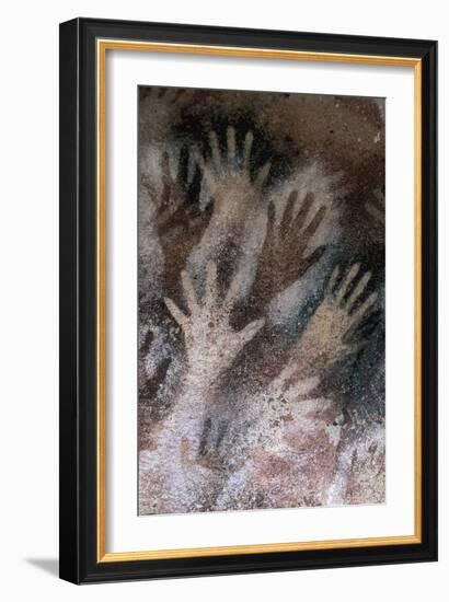 Cave of the Hands-null-Framed Art Print