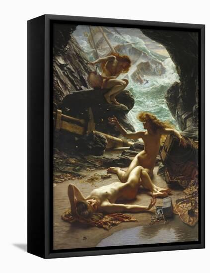 Cave of the Storm Nymphs, 1903-Edward John Poynter-Framed Premier Image Canvas