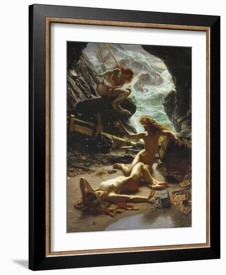 Cave of the Storm Nymphs, 1903-Edward John Poynter-Framed Giclee Print