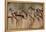 Cave Painting: Kolo Figures with Head-dresses-Sinclair Stammers-Framed Premier Image Canvas