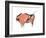 Cave Painting of a Bison from the Altamira Cave, Spain, 1933-1934-null-Framed Giclee Print