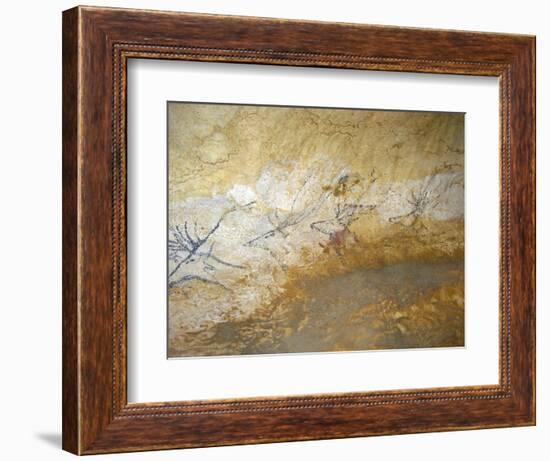 Cave Painting of Swimming Stags at Lascaux-null-Framed Photographic Print